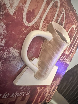 Coffee Plaque Wood MTS