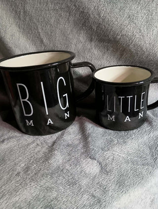 Big Man & Litte Man cups (set of 2) rsv
