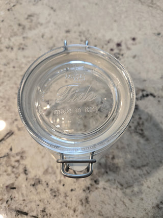 Glass Jar (made in Bormioli Rocco Italy) RCD