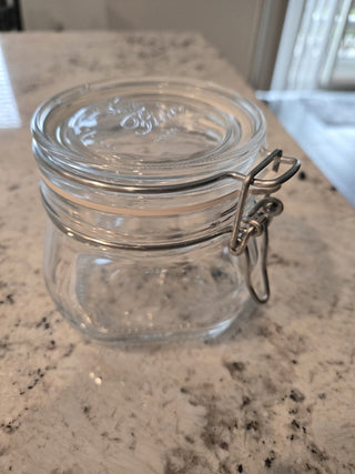 Glass Jar (made in Bormioli Rocco Italy) RCD