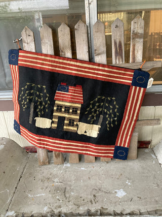 Handmade Americana Felt Farm 30x20|83394