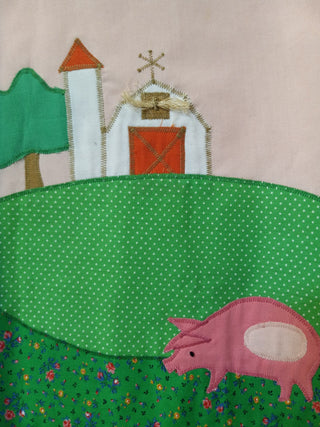 70s storybook wrap skirt S/M, MTS|75871