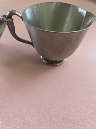 Vtg.Pewter Haugrud Norway Creame-RSV