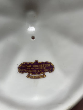 Vtg.Royal Rochester Oval Baking Dish rsv