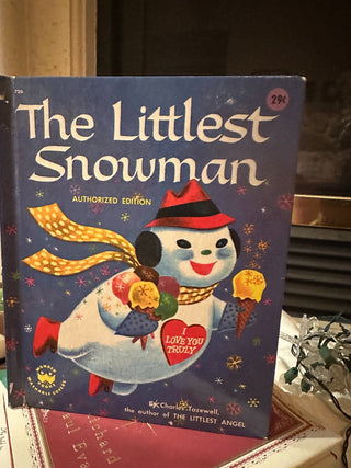 Vtg. Book:  The Littlest Snowman 1956 edition RCD