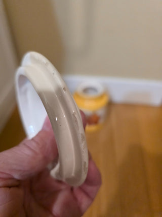 MTS Vtg Pineapple & Strawberry Cookie Jar w/Lid|131916