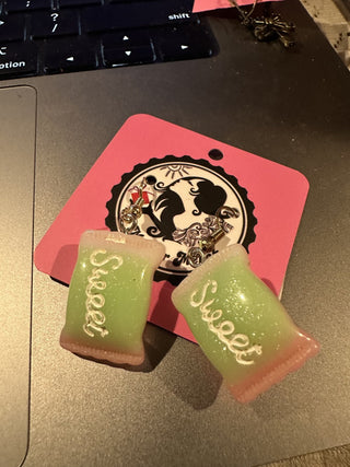 #62 VV Sweet colored spring earrings MTS
