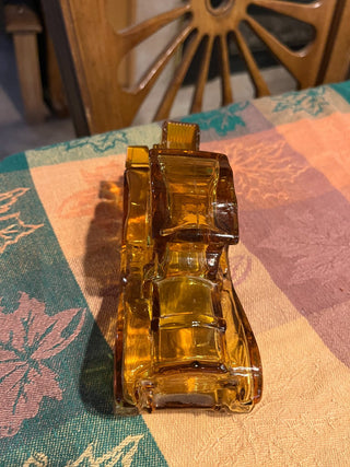 Avon Collectable Amber Packard Roadster Cologne Decanter Bottle RSV