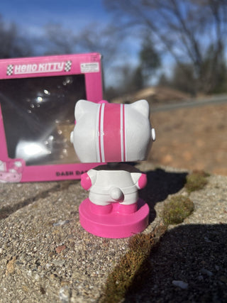 #2 NEW Sanrio Hello Kitty Racing Dash Dancer Bobble Head Car Dash Dancer RSV