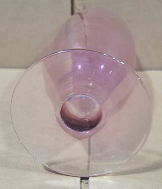 Cranberry Etched Vase RCD|120722