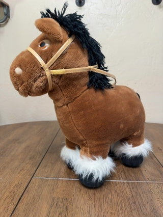 VTG Cabbage Patch Kids Plush Pony Horse 1984 Brown Coleco Appalachian Artworks