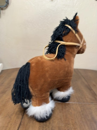 VTG Cabbage Patch Kids Plush Pony Horse 1984 Brown Coleco Appalachian Artworks
