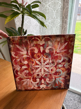 Small Canvas Wall Art (red)