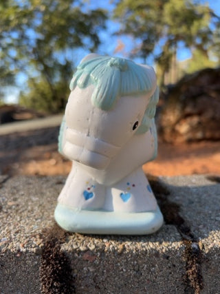 Vintage My Neil Horse Baby Boy Planter Vase Figure
