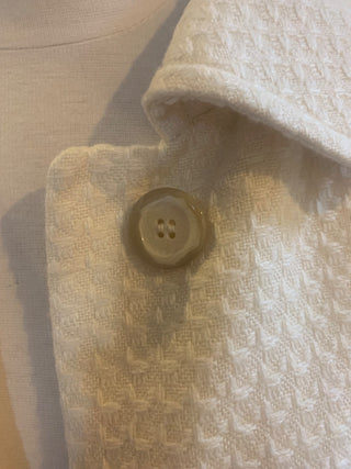 Ann Taylor cream coat sz 12  MTS|127932