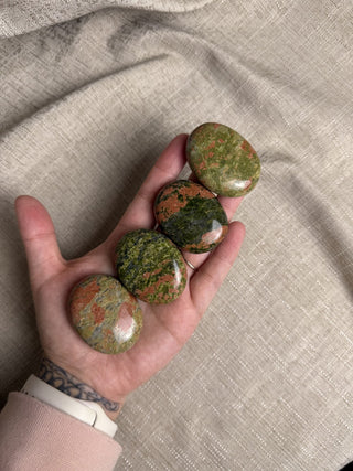 Unakite Pillow Stone