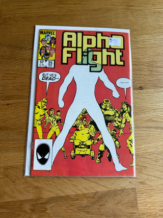Comic Book: Alpha Flight Issue 25