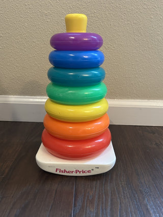 Vintage Fisher Price Rock-A-Stack, Set of 7   MTS|99664