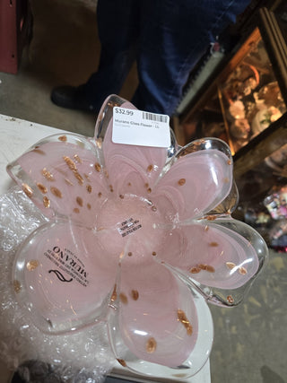 Murano Glass Flower - LL - RCD|142501