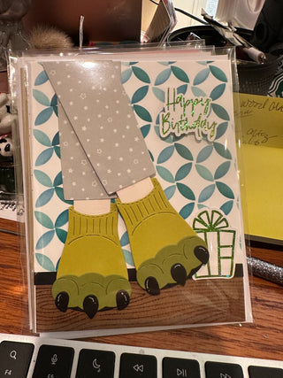 Birthday Card - "Happy Birthday" GF245 RCD