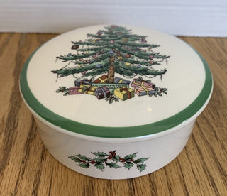 Spode England Christmas Tree Covered Candy 5" #62 VV MTS|124407
