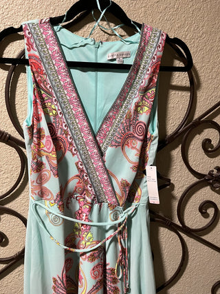 New with Tags, Women's Size 6 Sleeveless Faux Wrap Dress RCD|119384