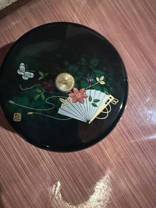 Vintage Japanese Decorative Box, collectible trinket Box #62 VV MTS