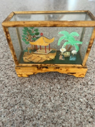Chinese Asian diorama