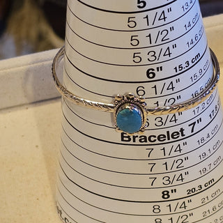 .925 kingman turquoise bracelet|90152