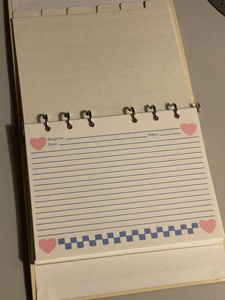 '88 Current Fav Recipe Coll w/ Blank Cards/ Dividers--SP RCD