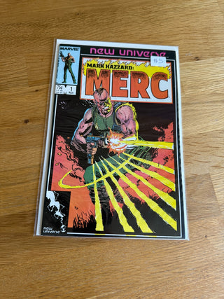 Comic Book: Mark Hazzard Merc Issue 1|110660