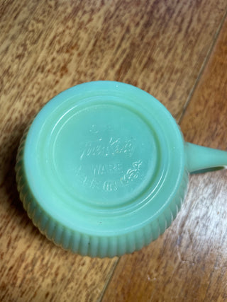 VNTG Jadeite Fire King Creamer