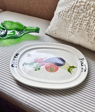 Handmade Ceramic Pasta Serving Dish