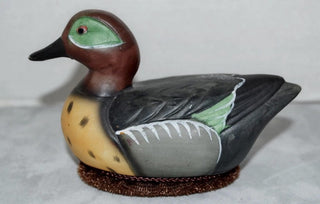 Vintage Jasco Ceramic Duck Clothing Lint remover Brush Bird Figurine #47 VV MTS|125551