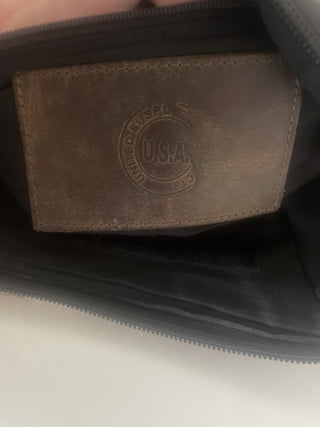 Vtg. Lather Crossbody Purse-RSV|94488