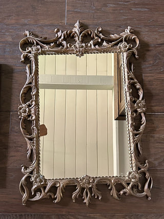 Vintage Wall Mirror with Ornate Gold Frame  MTS|75386