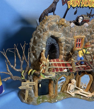 Retired Dept 56 Haunted Fun House Halloween Gift Set #55094 #62 VV MTS|117699