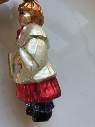 Christopher Radko Ornament Christmas Caroler-RSV|124609