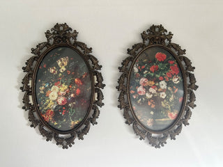 Set of 2 Vintage Italian ornate frames|55567