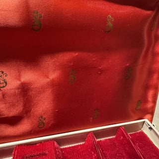 Midcentury Two Tiered Jewelry Box MTS|119812