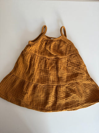 12M - Dark Orange Sleeveless Dress - Little Co. by Lauren Conrad RSV|77153