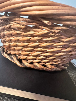 Basket Thick Natural Round MTS