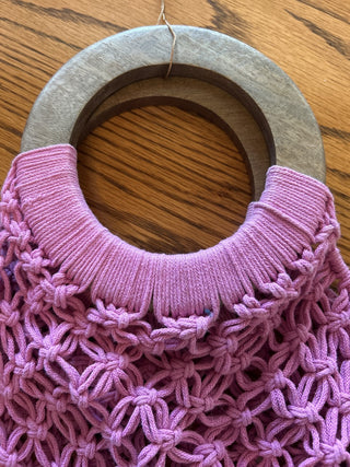 12F Macrame Purse MTS|64702