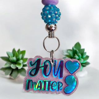 Keychain/Bag Tag You Matter Charm RSV|77308