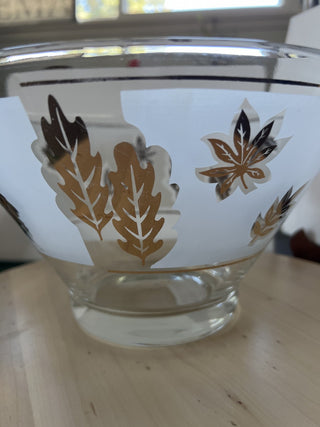 Libbey Starlyte vintage large bowl. -RSV|65842