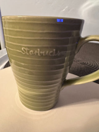 Mug Cup Starbucks Stockholm Green 2009 MTS