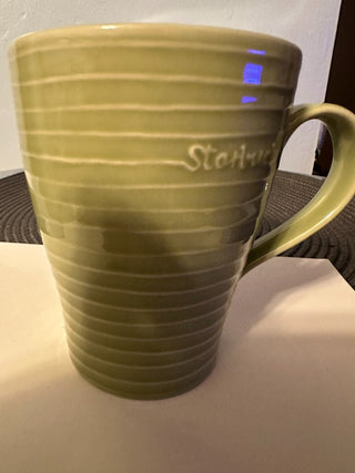Mug Cup Starbucks Stockholm Green 2009 MTS