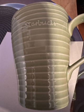 Mug Cup Starbucks Stockholm Green 2009 MTS