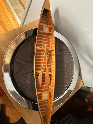 Canoe Display with Oars/Stand MTS|88444