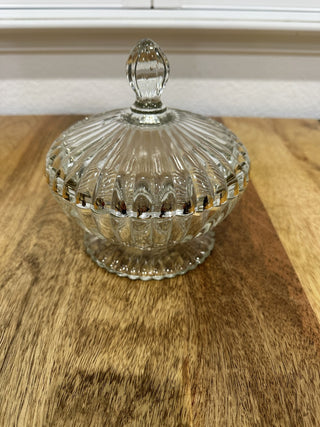 Vintage Jeanette Glass National Candy Dish MTS